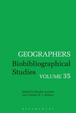 Libro Geographers Hayden Lorimer