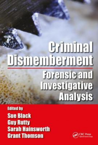 Kniha Criminal Dismemberment Sue Black