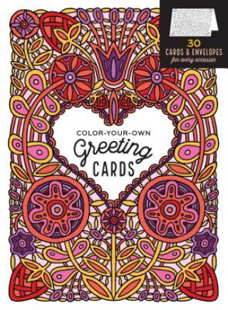 Kniha Color-Your-Own Greeting Cards CAITLIN KKEGAN
