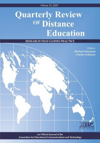 Libro Quarterly Review of Distance Education Volume 10 Book 2009 MICHAEL SIMONSON