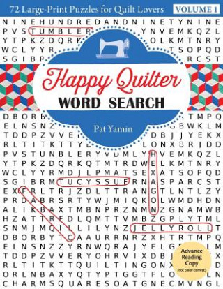 Книга Happy Quilter Word Search Pat Yamin