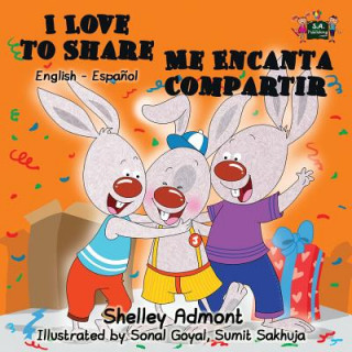 Carte I Love to Share Me Encanta Compartir SHELLEY ADMONT