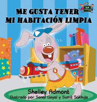 Książka Me gusta tener mi habitacion limpia SHELLEY ADMONT