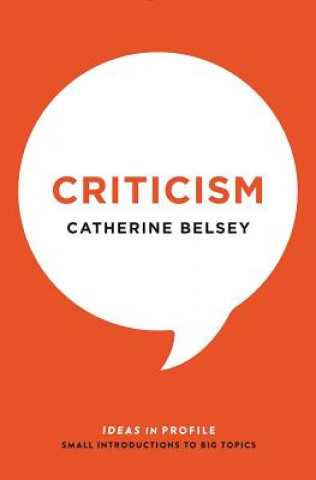 Książka Criticism Catherine Belsey