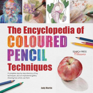 Book Encyclopedia of Coloured Pencil Techniques Judy Martin