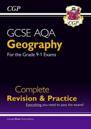 Könyv GCSE 9-1 Geography AQA Complete Revision & Practice (w/ Online Ed) CGP Books