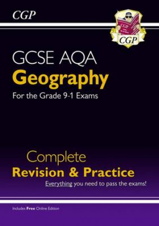 Kniha GCSE 9-1 Geography AQA Complete Revision & Practice (w/ Online Ed) CGP Books