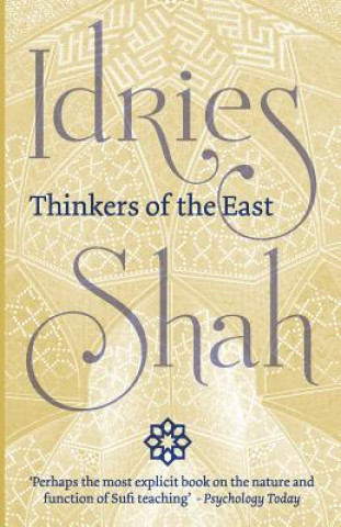 Book Thinkers of the East Idries Shah