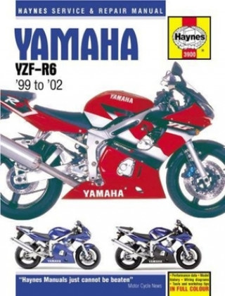 Kniha Yamaha YZF-R6 (99 -02) Haynes Publishing