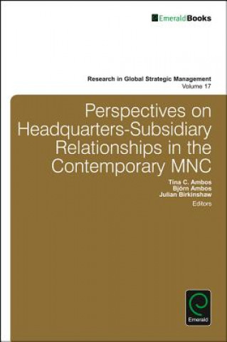 Kniha Perspectives on Headquarters-Subsidiary Relationships in the Contemporary MNC Björn Ambos