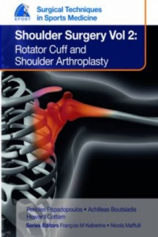 Könyv EFOST Surgical Techniques in Sports Medicine - Shoulder Surgery, Volume 2: Rotator Cuff and Shoulder Arthroplasty Pericles Papadopoulos
