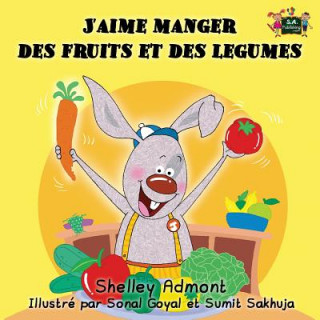 Carte J'aime manger des fruits et des legumes SHELLEY ADMONT