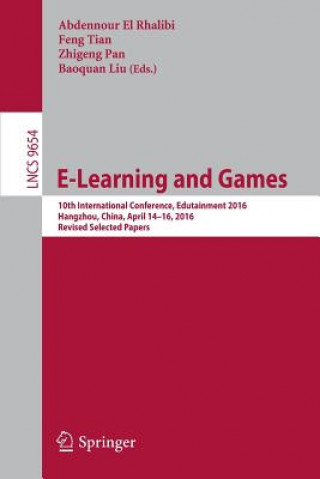 Kniha E-Learning and Games Abdennour El Rhalibi