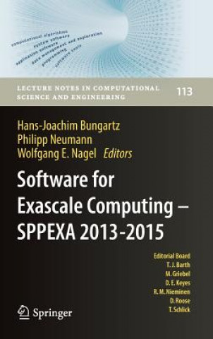 Livre Software for Exascale Computing - SPPEXA 2013-2015 Hans-Joachim Bungartz