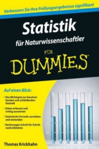 Knjiga Statistik fur Naturwissenschaftler fur Dummies Thomas Krickhahn