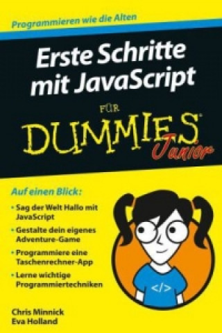 Kniha Erste Schritte mit JavaScript fur Dummies Junior Chris Minnick