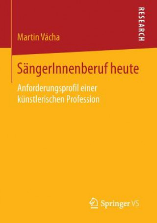 Kniha Sangerinnenberuf Heute Martin Vacha