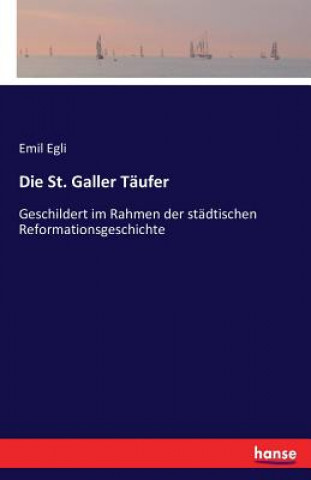 Könyv St. Galler Taufer EMIL EGLI