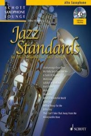 Könyv Jazz Standards for Alto Saxophone Dirko Juchem