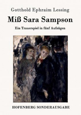 Carte Miss Sara Sampson GOTTHOLD EPHRAIM LES