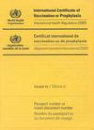 Kniha International Certificate of Vaccination World Health Organization(WHO)