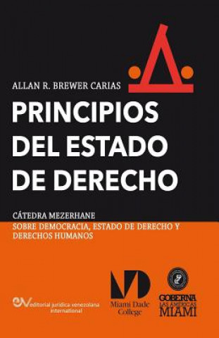 Carte PRINCIPIOS DEL ESTADO DE DERECHO. Aproximacion comparativa ALLAN BREWER-CARIAS
