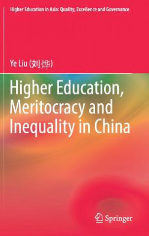Kniha Higher Education, Meritocracy and Inequality in China Ye Liu