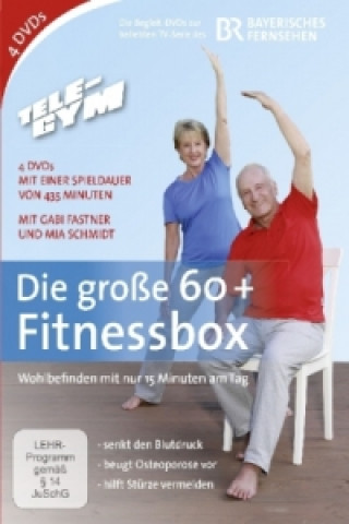 Video Die große 60+ Fitness-Box von TELE-GYM, 4 DVDs Peter Mang