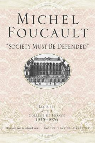 Kniha "Society Must Be Defended" David Macey