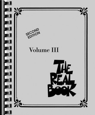 Book Real Book - Volume III Hal Leonard Publishing Corporation
