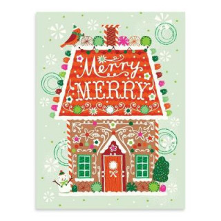 Tlačovina Sweet Christmas Large Embellished Notecards Tara Lilly