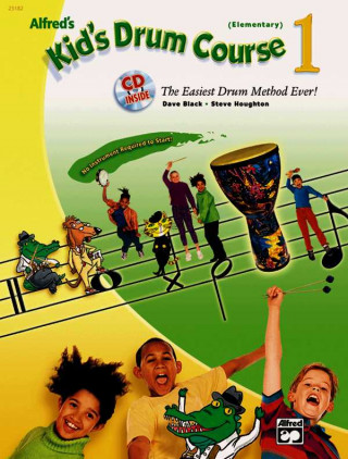 Livre Alfred's Kid's Drum Course, Bk 1 Dave Black