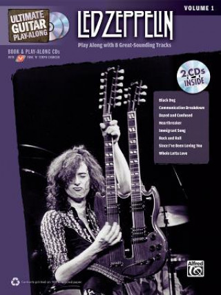 Carte Ultimate Guitar Play-Along Led Zeppelin, Vol 1 Alfred Music