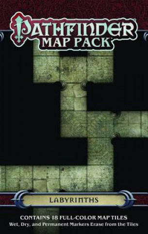 Joc / Jucărie Pathfinder Map Pack: Labyrinths Jason A Engle