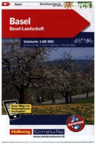 Nyomtatványok Basel, Basel-Landschaft Velokarte Nr. 4; . 
