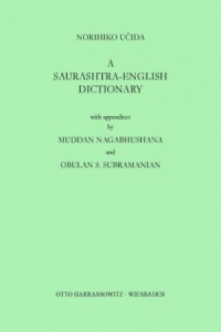 Könyv A Saurashtra-English Dictionary Norihiko Ucida
