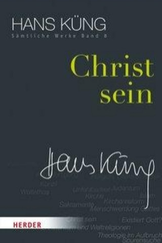 Carte Christ sein Hans Küng