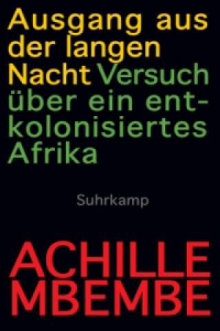 Kniha Ausgang aus der langen Nacht Achille Mbembe