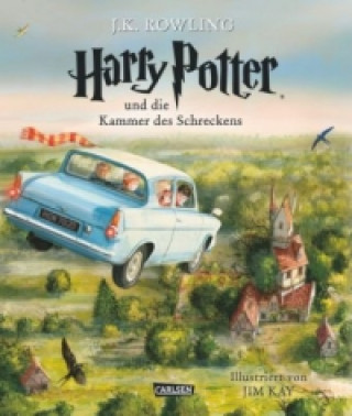 Könyv Harry Potter und die Kammer des Schreckens (farbig illustrierte Schmuckausgabe) (Harry Potter 2) Joanne Rowling
