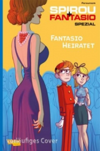 Carte Spirou & Fantasio - Fantasio heiratet Benoit Feroumont
