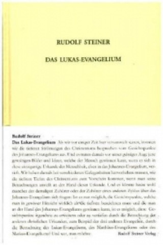 Könyv Das Lukas-Evangelium Rudolf Steiner