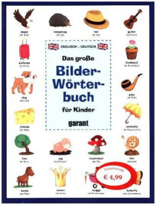 Carte Das große Bildwörterbuch für Kinder - Englisch/Deutsch 