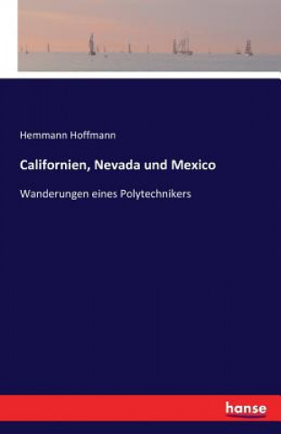 Carte Californien, Nevada und Mexico Hemmann Hoffmann