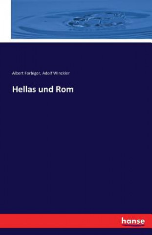 Carte Hellas und Rom Albert Forbiger