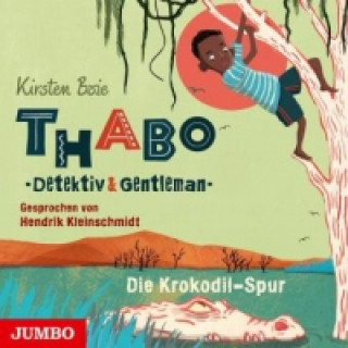 Audio Thabo - Detektiv & Gentleman - Die Krokodil-Spur, 4 Audio-CDs Kirsten Boie