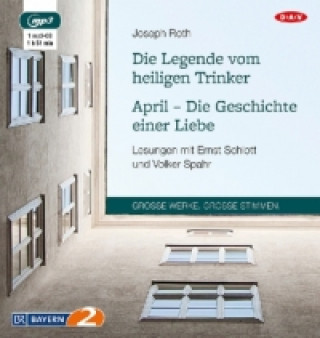 Audio Die Legende vom heiligen Trinker / April - Die Geschichte einer Liebe, 1 Audio-CD, 1 MP3 Joseph Roth