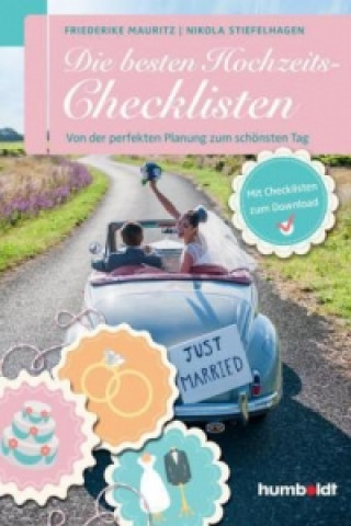 Kniha Die besten Hochzeits-Checklisten Friederike Mauritz