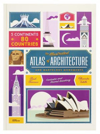 Carte Atlas of Architecture and Marvellous Monuments Alexandre Verhille