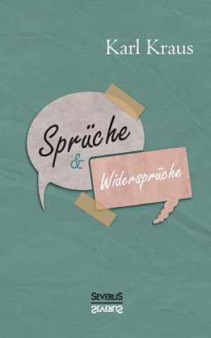 Książka Spruche und Widerspruche Karl Kraus