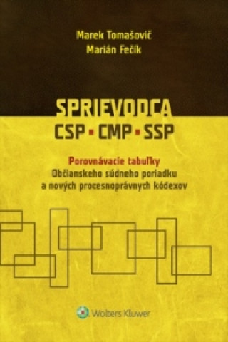 Carte Sprievodca CSP, CMP, SSP Marek Tomašovič